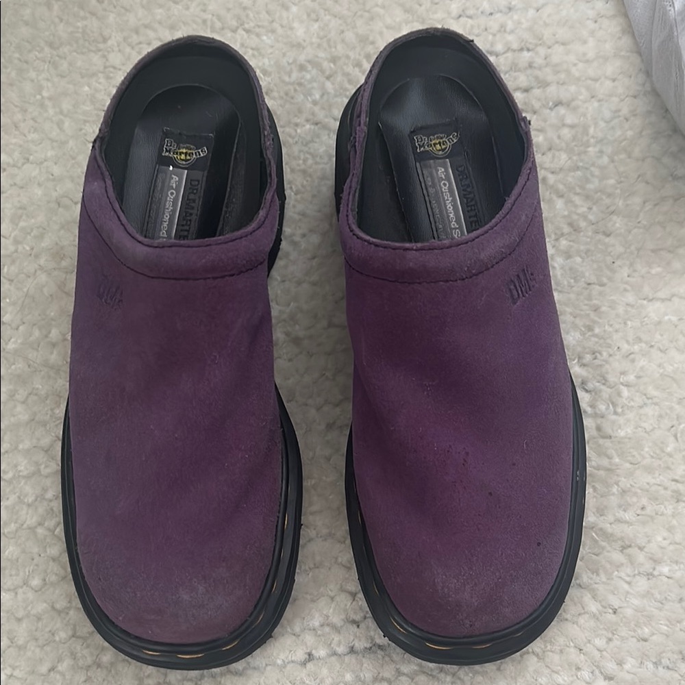 Dr. Martens Purple Suede Clogs UK5/US7